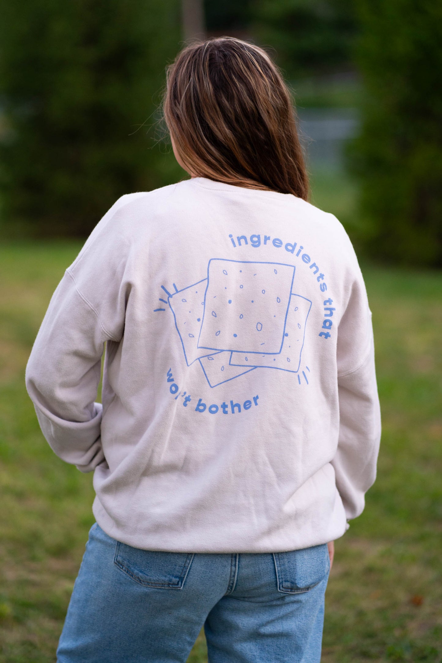 Unbothered Foods Crewneck Sweater