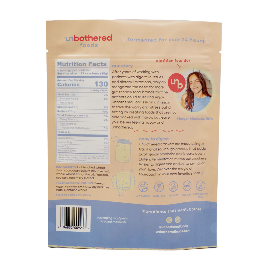 Sea Salt & Flax Crackers