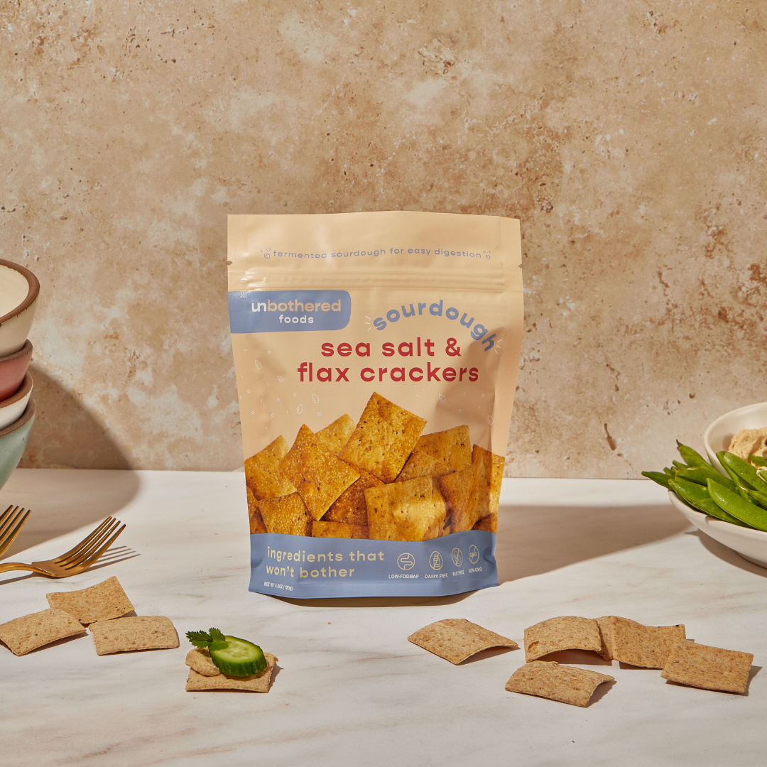 Sea Salt & Flax Crackers