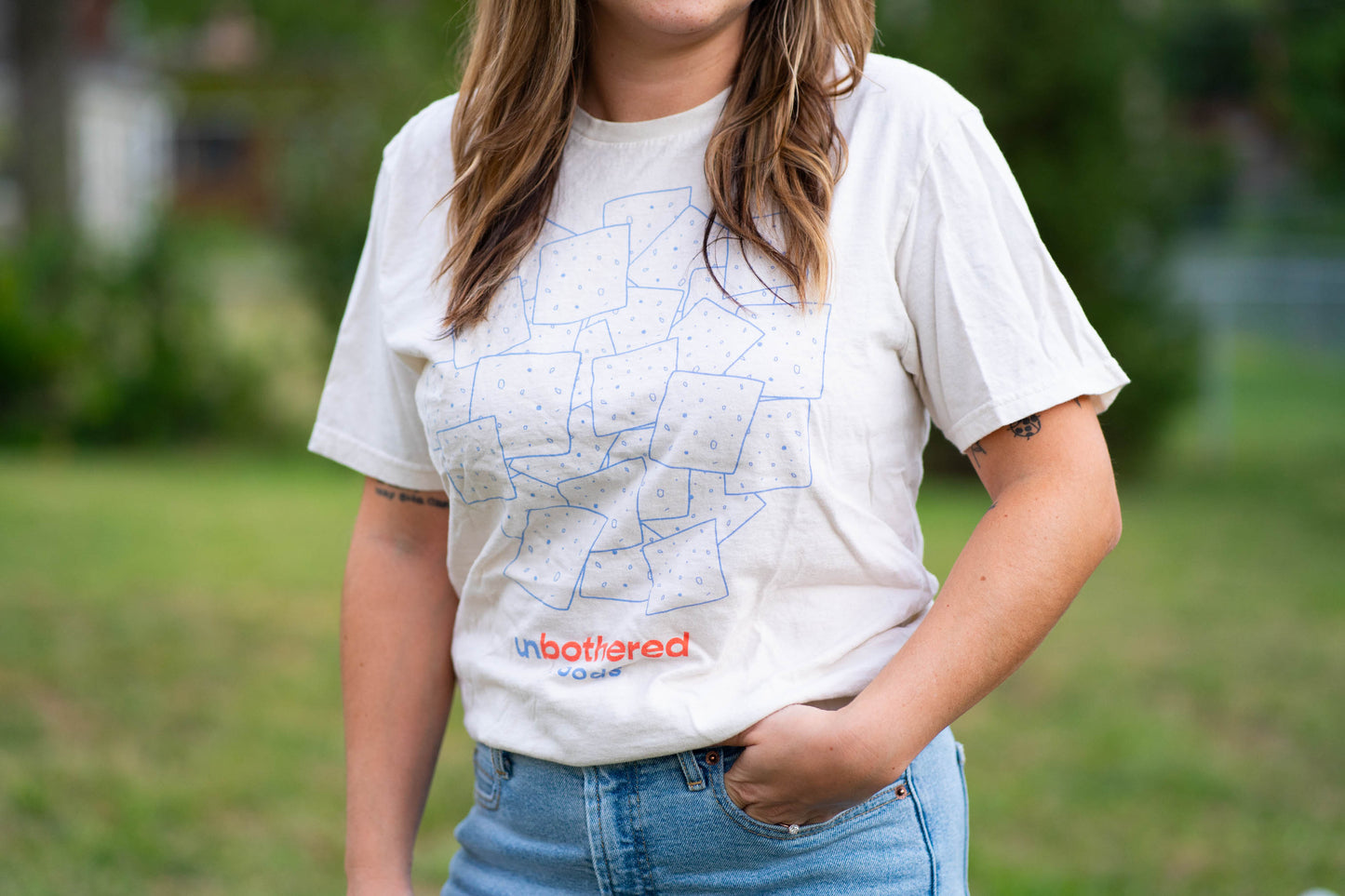 Unbothered Foods Cracker Tee