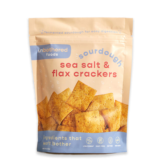 Sea Salt & Flax Crackers