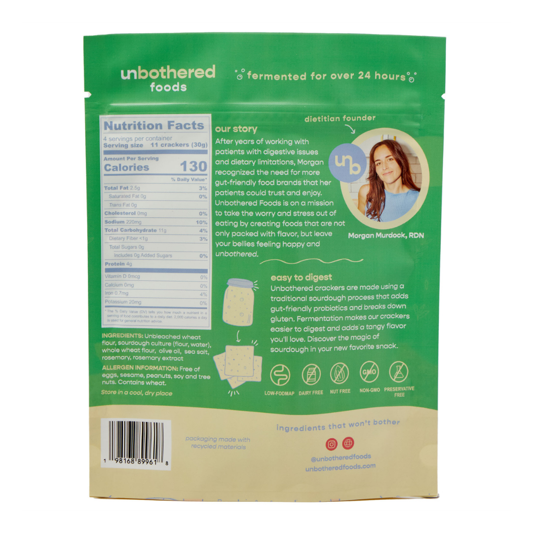 Rosemary & Sea Salt Crackers
